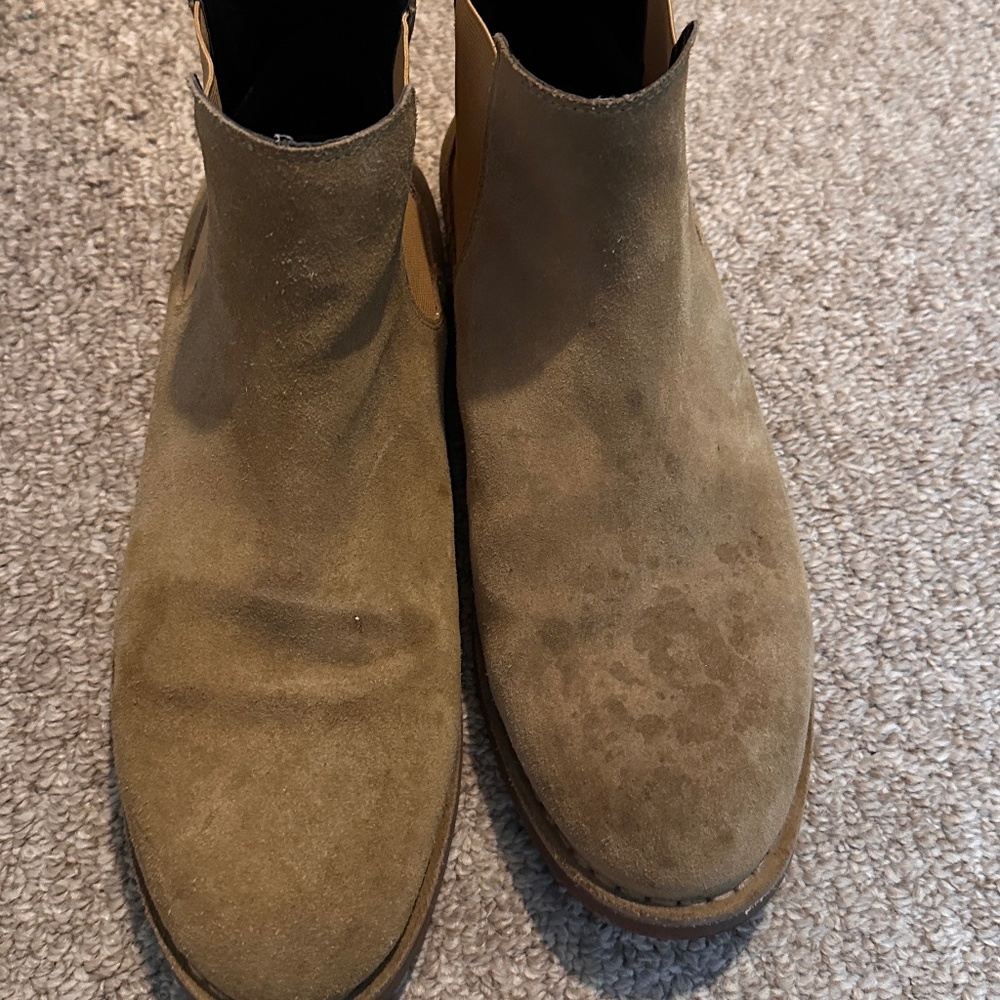 Bp. | Mens Chelsea Boots In Sand Suede Tan